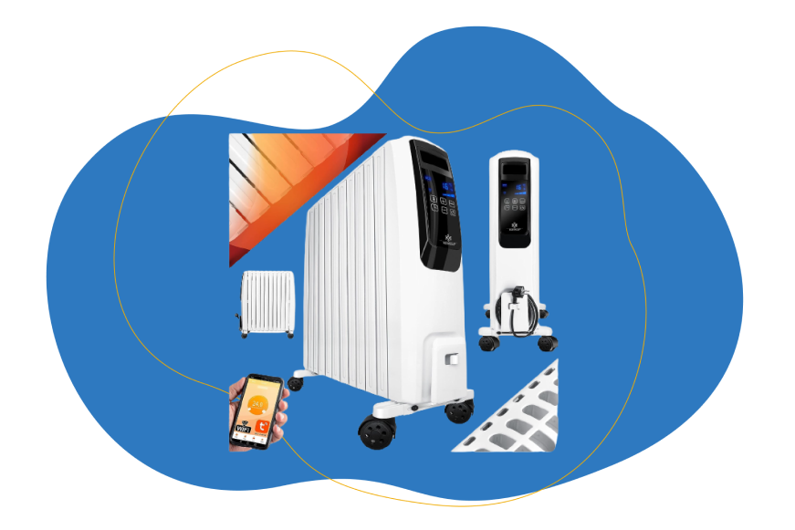 Kesser 2500W Ölradiator Produktbild