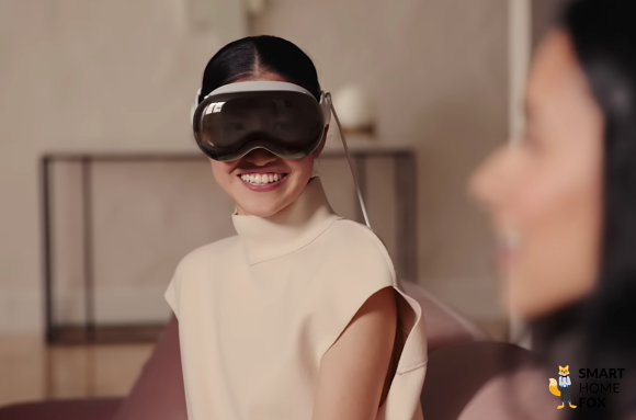 Apple Vision Pro ist zu sehen.