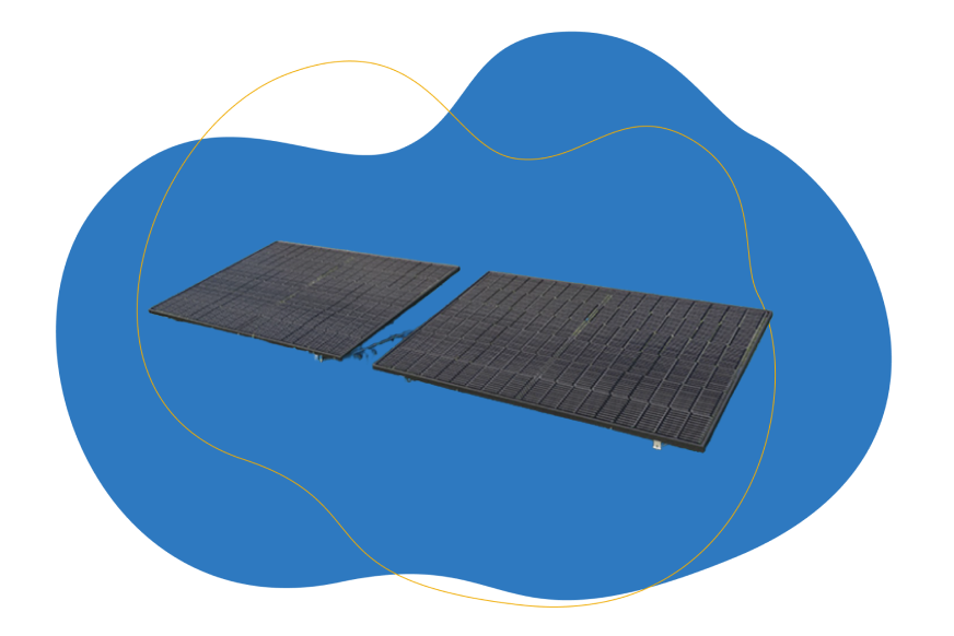 Das Yuma Flat 840 Pro macht sich hervorragend auf Deinem Flachdach.