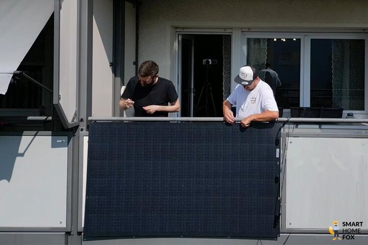 Balkonkraftwerk leichte Module Testsieger