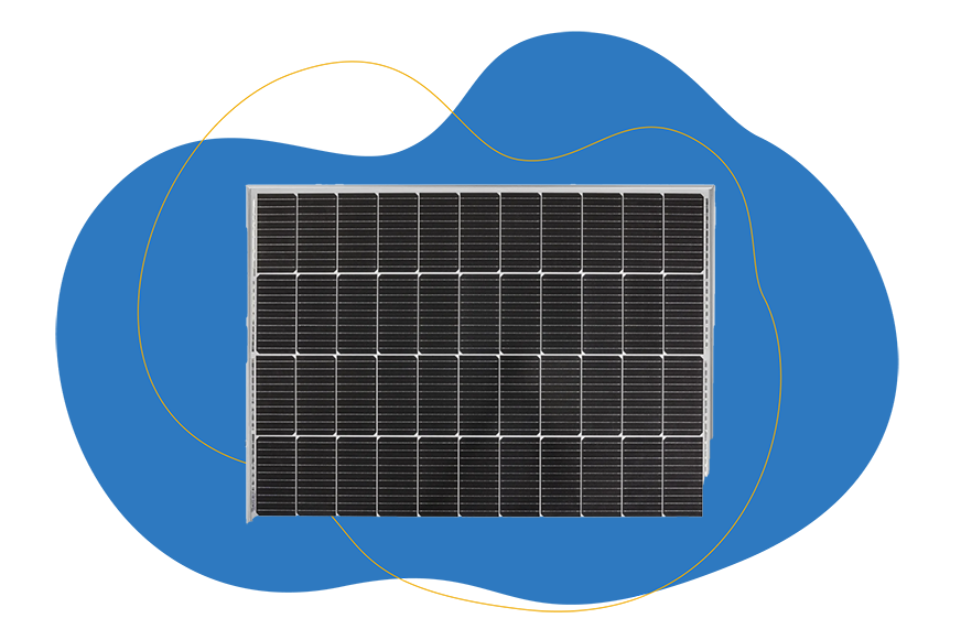 Das Lidl Balkonkraftwerk EcoFlow Vale 820 Watt in Full Black Optik.