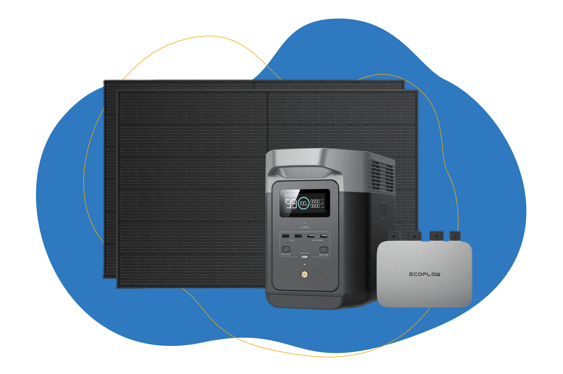 EcoFlow Poserstream Balkonkraftwerk.