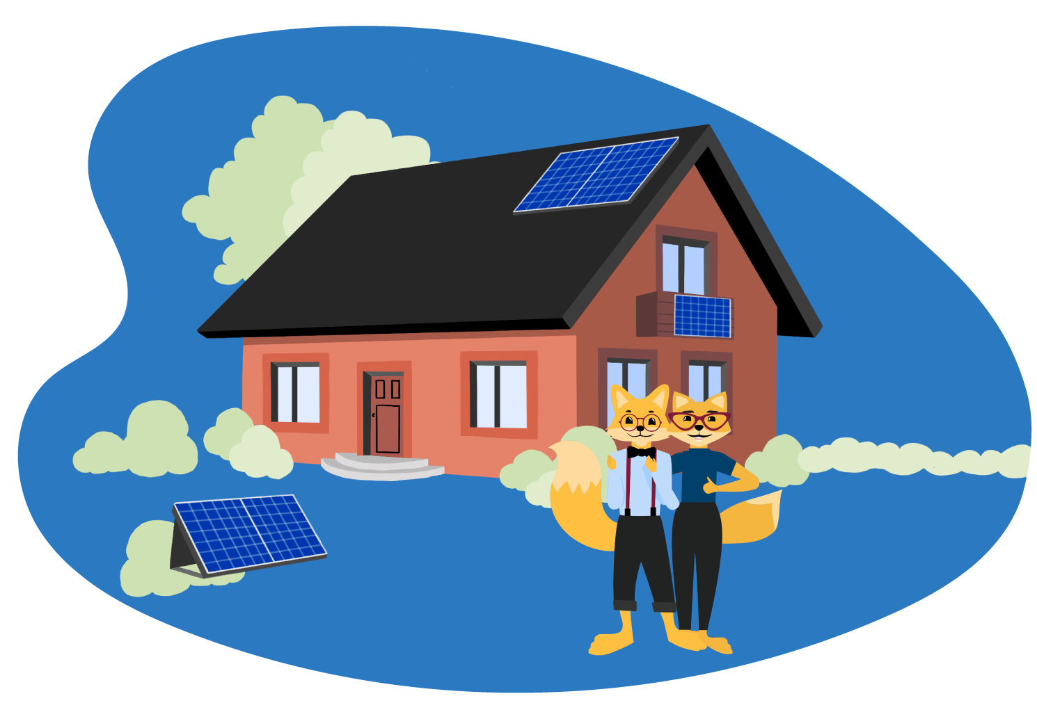 Mögliche Standorte der Mini-Solaranlagen