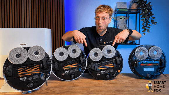 Wischroboter mit Wischpads