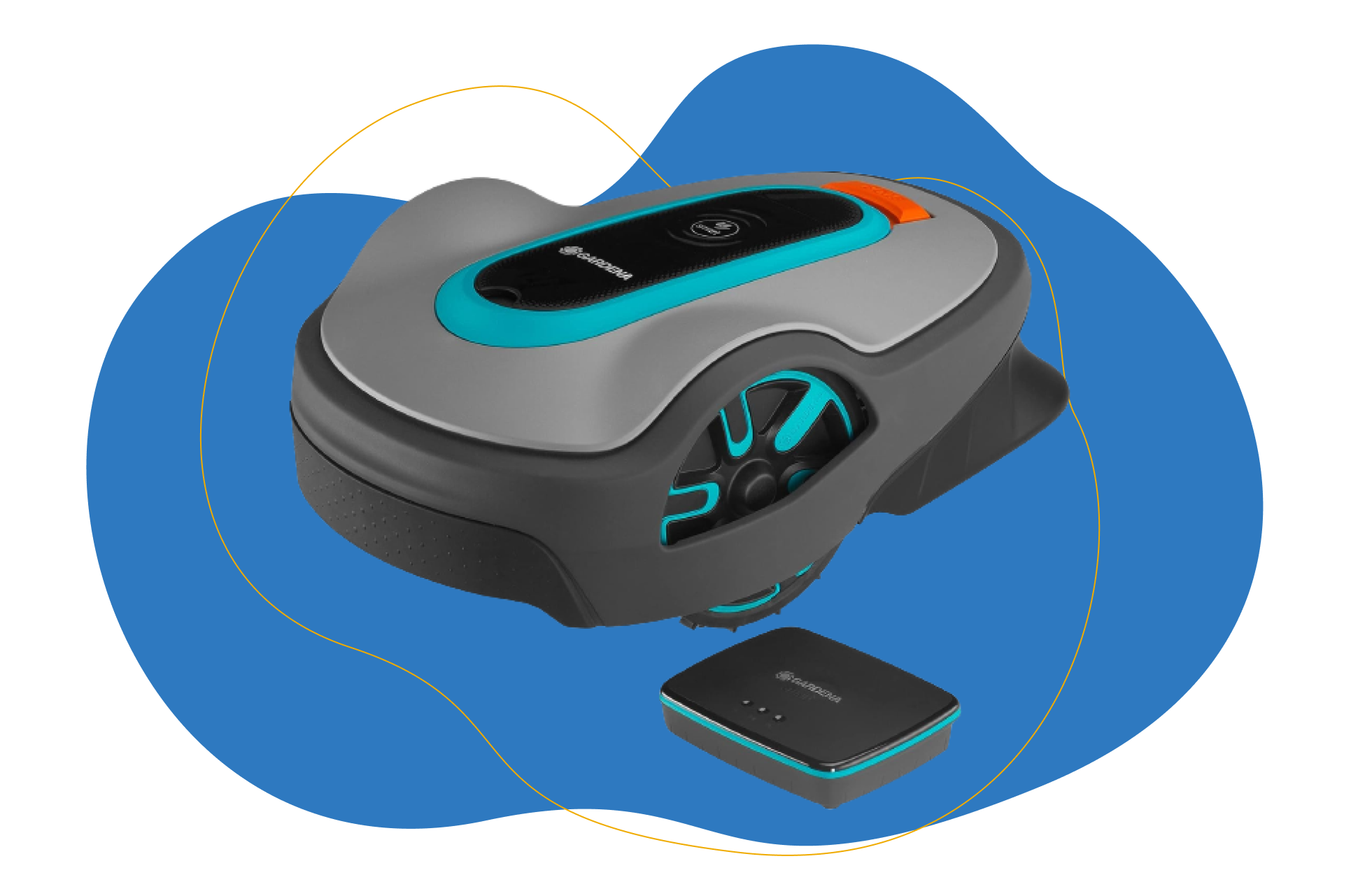 Gardena Mähroboter Smart Sileno Life 1000 m2 mit Bridge