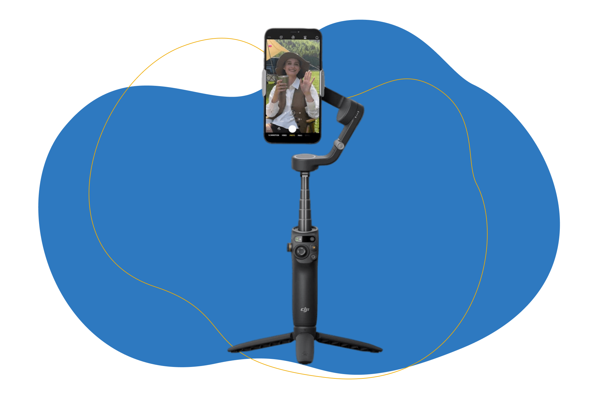 Der DJI Osmo Mobile 6 Smartphone Gimbal