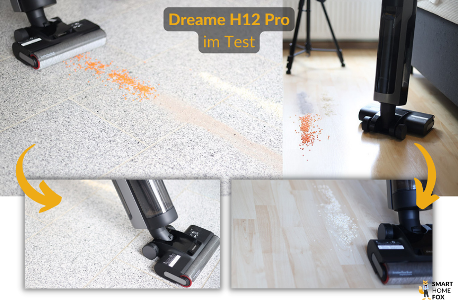 Dreame H12 Pro, TEST
