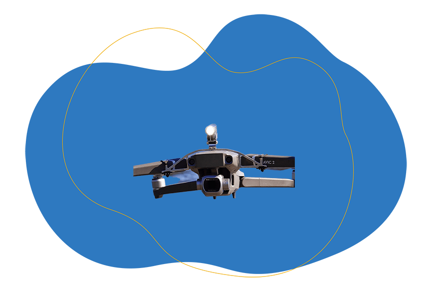 Drohnen-Zubehör M.O.N.A. LED-Scheinwerfer
