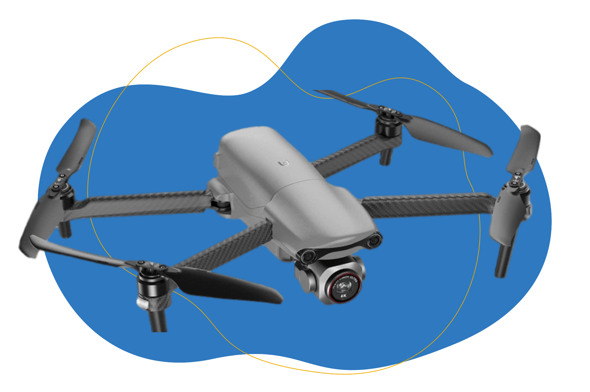 Die Autel Evo Lite + Drohne.