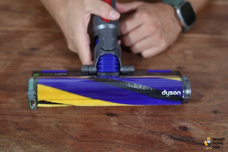 Dyson V15s Detect Submarine: Slim Fluffy Bodendüse