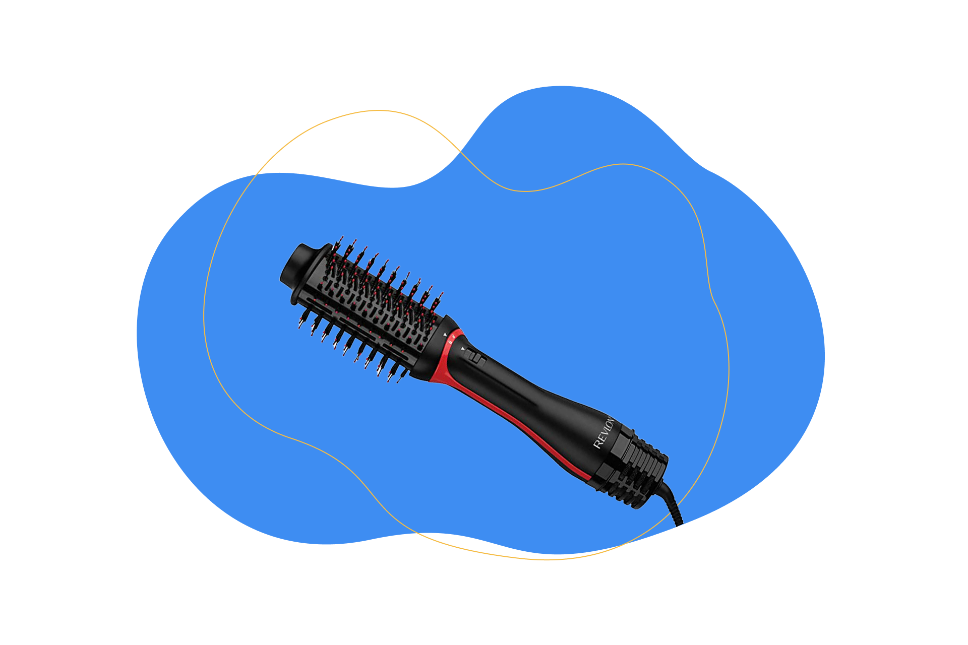 Man sieht den Revlon One Step Volumizer Plus.