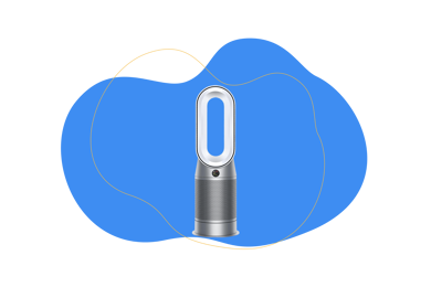 Der Dyson Purifier Hot+Cool Gen1 Luftreiniger, Ventilator und Heizlüfter.