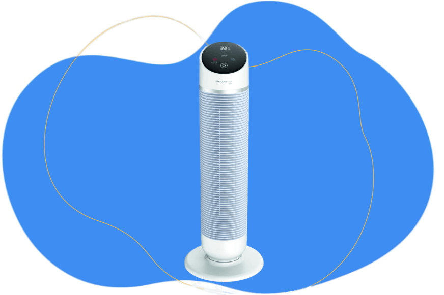 Der Rowenta HQ8120 smater 3 in 1 Heizlüfter, Ventilator und Luftreiniger