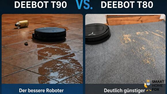 ECOVACS DEEBOT T90 Pro Omni vs. T80 Omni Vergleich