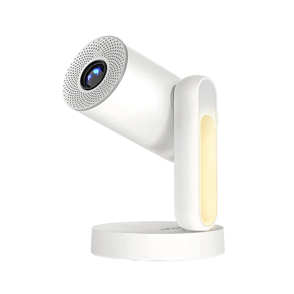 ETOE Starfish Projektor, Mini-Beamer mit drehbarem Kopf und Nachtlicht