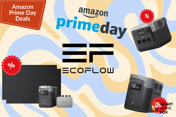 Verschiedene EcoFlow Powerstream Produkte und Delta 2 Max Speicher sind während der Prime Days stark reduziert.