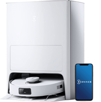 Deebot X1 e OMNI ist in weißer Farbe zu sehen.