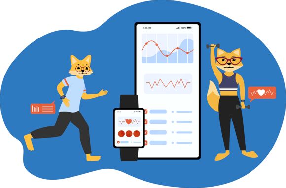 Fitness Tracker Test Intrografik