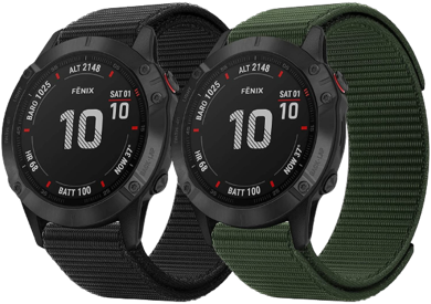 Man sieht ein Wechselarmband für die Garmin Fenix 7.