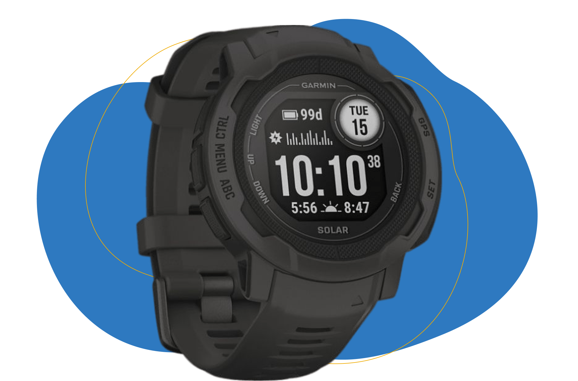 Man sieht die Garmin Instinct 2.