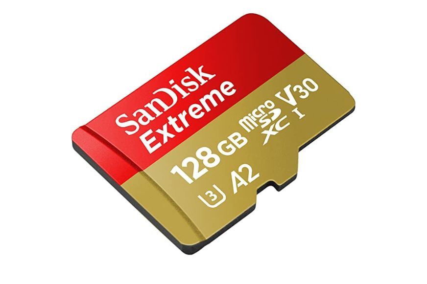 Man sieht eine SD-Karte.