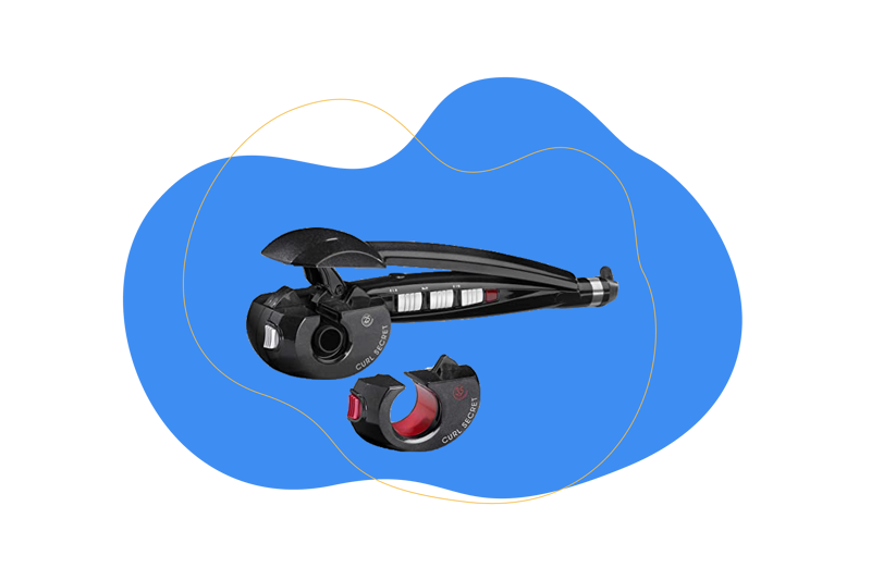 Man sieht einen Auto Curler.