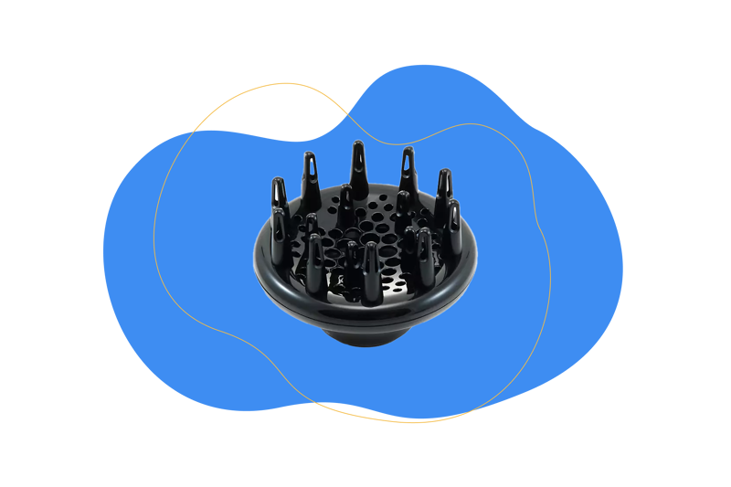 Man sieht den Diffusor-Aufsatz von Philips.