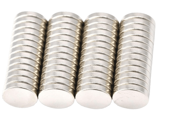 Magenesis 52 Stück Neodym Magnete 10x2mm Mini Magnete Extrem Stark ca. 2 Kilo Haftstärke