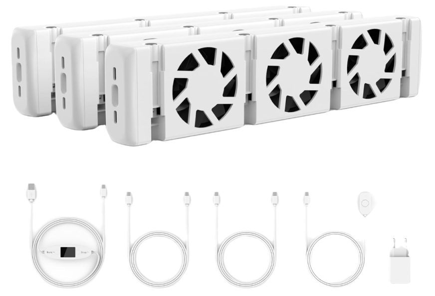 Hoppes Heizungsluefter vor weißem Hintergrund