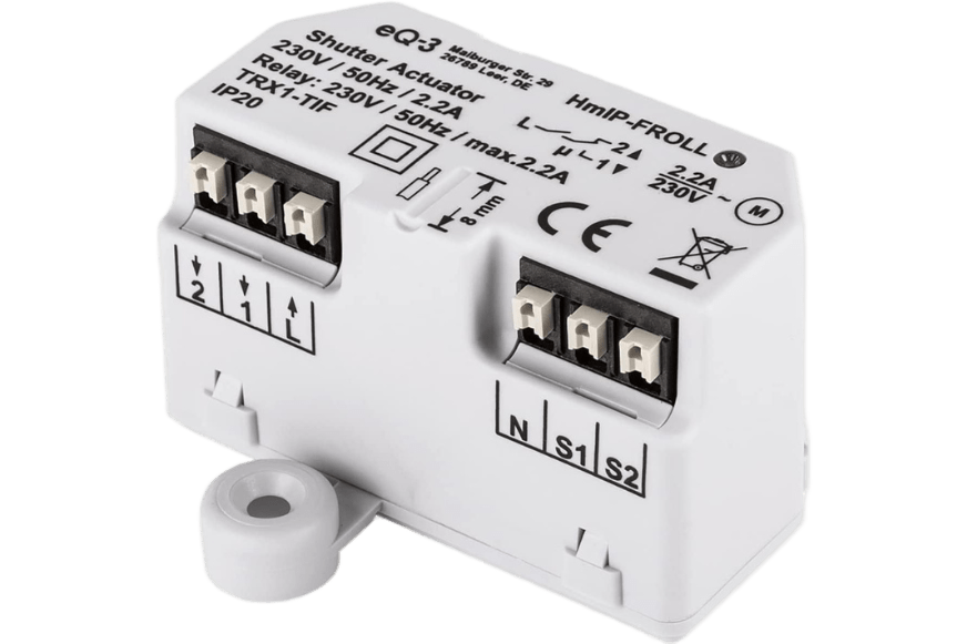 Homematic IP Rollladenaktor zur Unterputzmontage