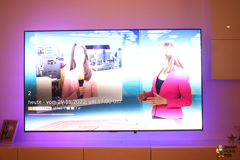 Philips Hue Fernseher mit Ambilight