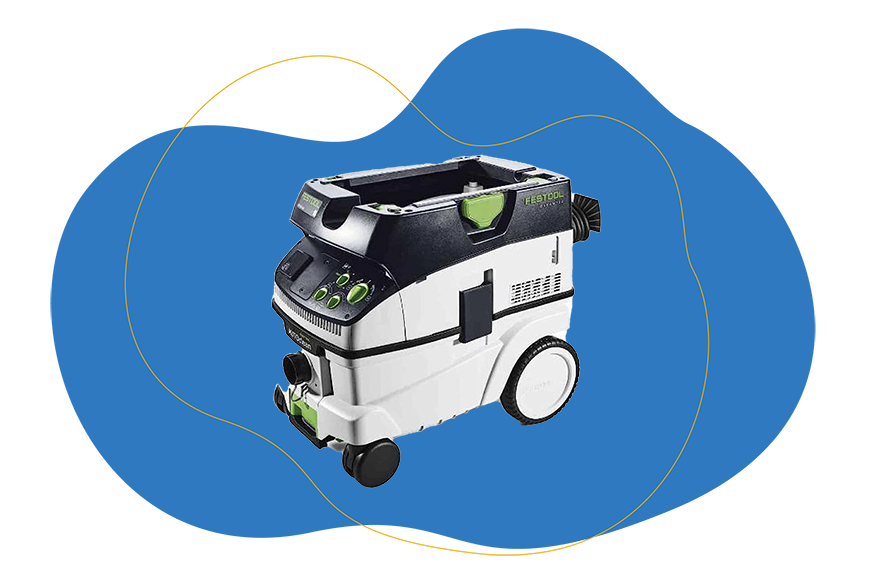 Der Industriestaubsauger Festool CTM 26 E AC Cleantec