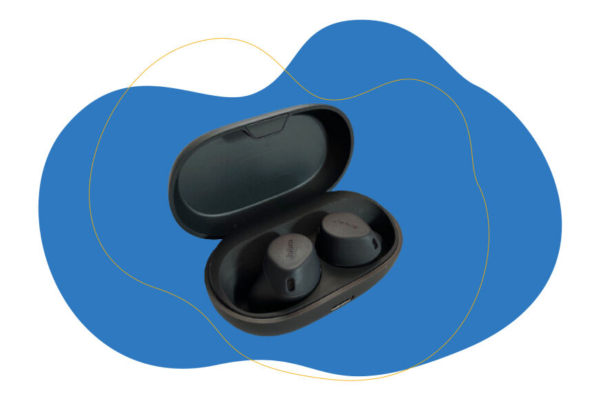 Hier siehst Du die Jabra Elite 7 Active in schwarz.