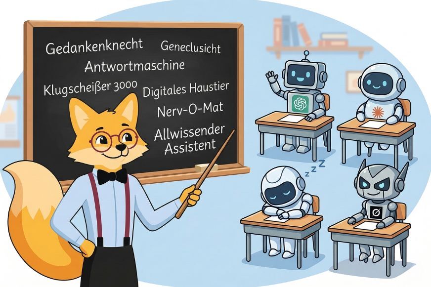 Ein KI-Professor lehrt Schüler, wie sie ihre Namen vergeben sollen.