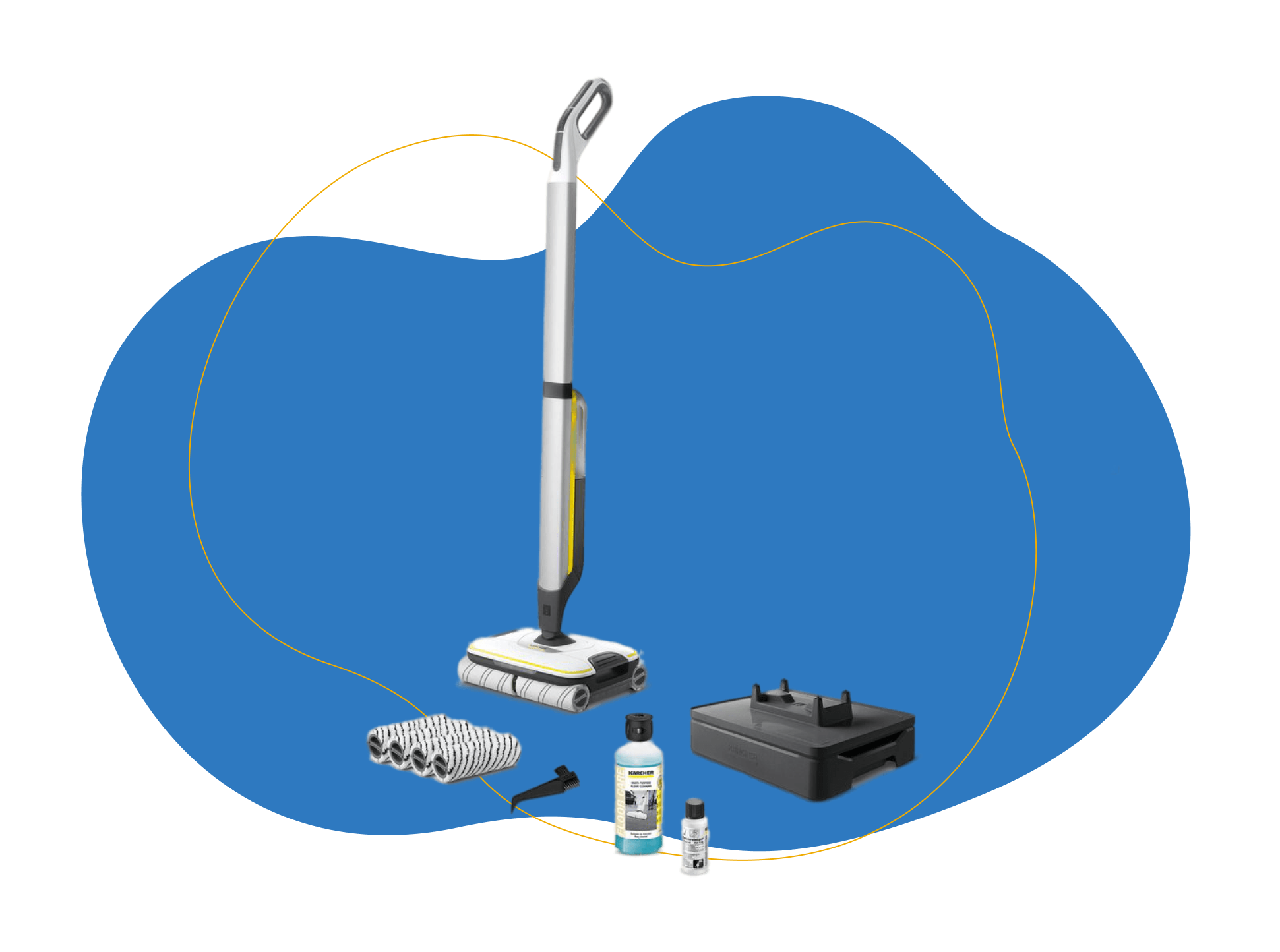 Man sieht den Kärcher FC 7 cordless Premium.