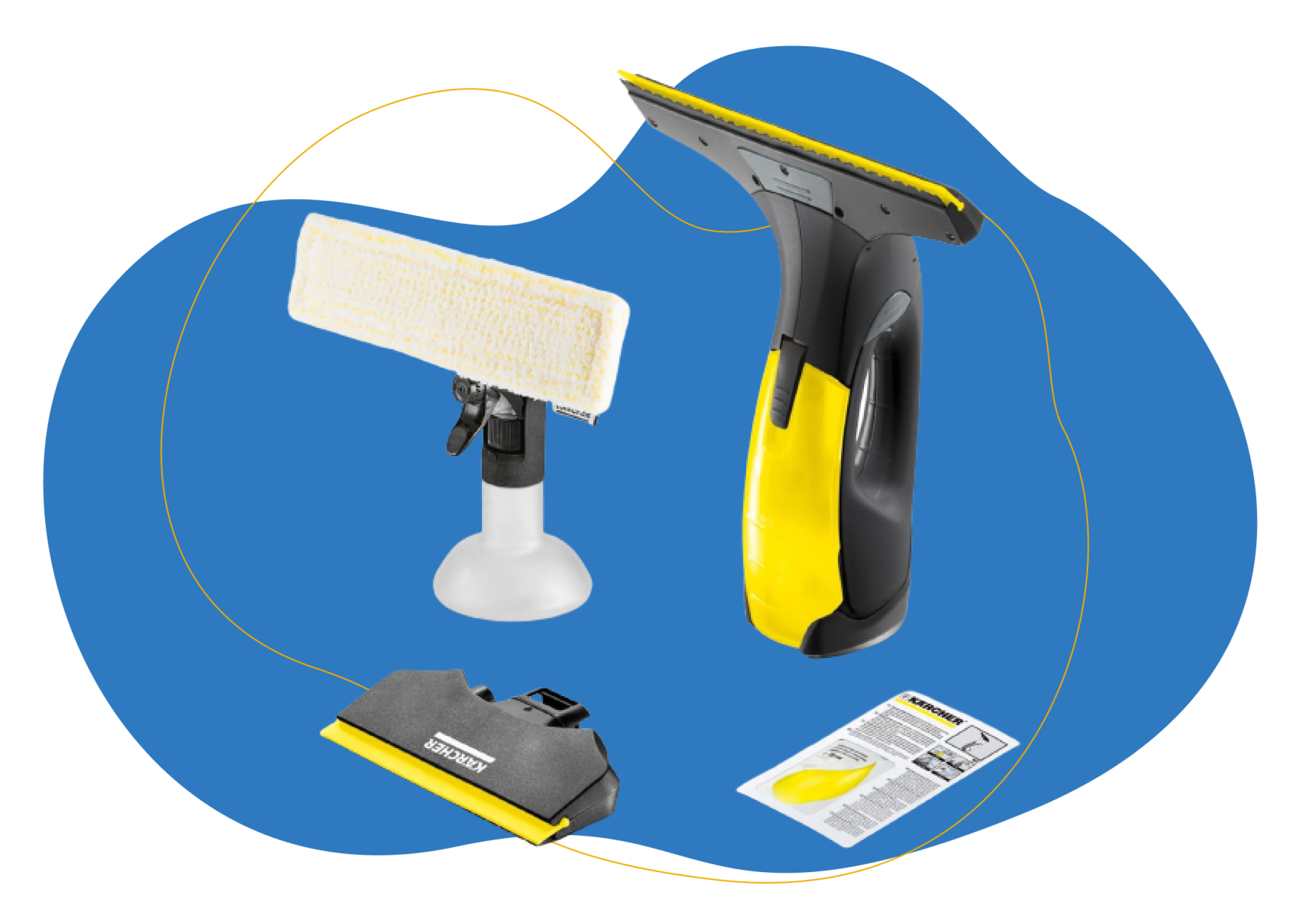 Der Kärcher WV2 Fensterreiniger