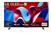 Der LG OLED EVO TV ist einzeln zu sehen.