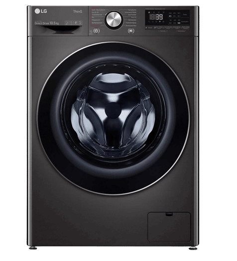 Die LG Serie 7 Waschmaschine ist einzeln zu sehen.