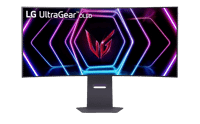 Der LG UltraGear Monitor Gamingmonitor ist einzeln zu sehen.