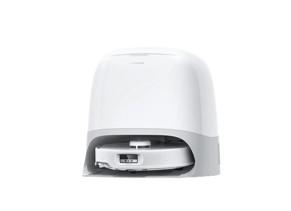 Der Roborock Qrevo Curv ist in der Einzelaufnahme zu sehen.