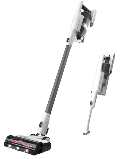 Der Tineco A30S ist als Akkustaubsauger und Handstaubsauger vor einem weißen Hintergrund zu sehen.