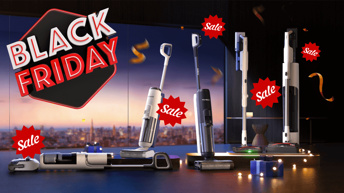 Black Friday Tineco Akkusauger und Saugwischer Deals Angebote sind zu sehen