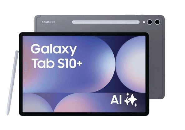 Das SAMSUNG Galaxy Tab S10+ Wi-Fi, Tablet, 256 GB, 12,4 Zoll, Gray ist einzeln zu sehen.