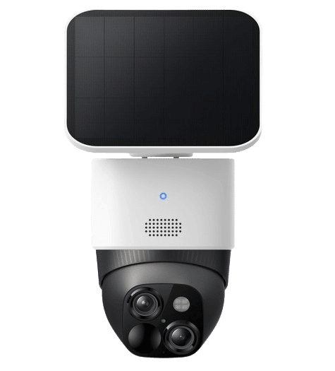 Die Eufy Solo Cam S340 ist einzeln zu sehen.