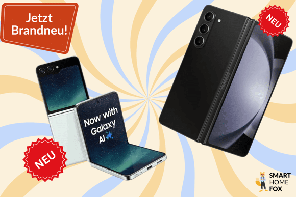 Das Samsung Galaxy Z Flip 6 und Z Fold 6 sind ab sofort bei Saturn erhältlich.