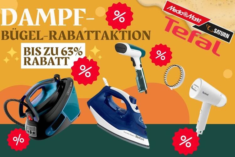 Tefal Dampfbügelstationen MediaMarkt Angebote