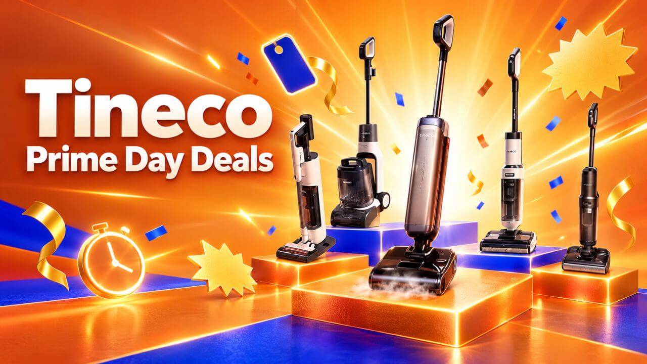 Tineco Prime Day Akkusauger und Akkuwischsauger und Teppichreiniger sind zum Amazon Prime Day stark reduziert.