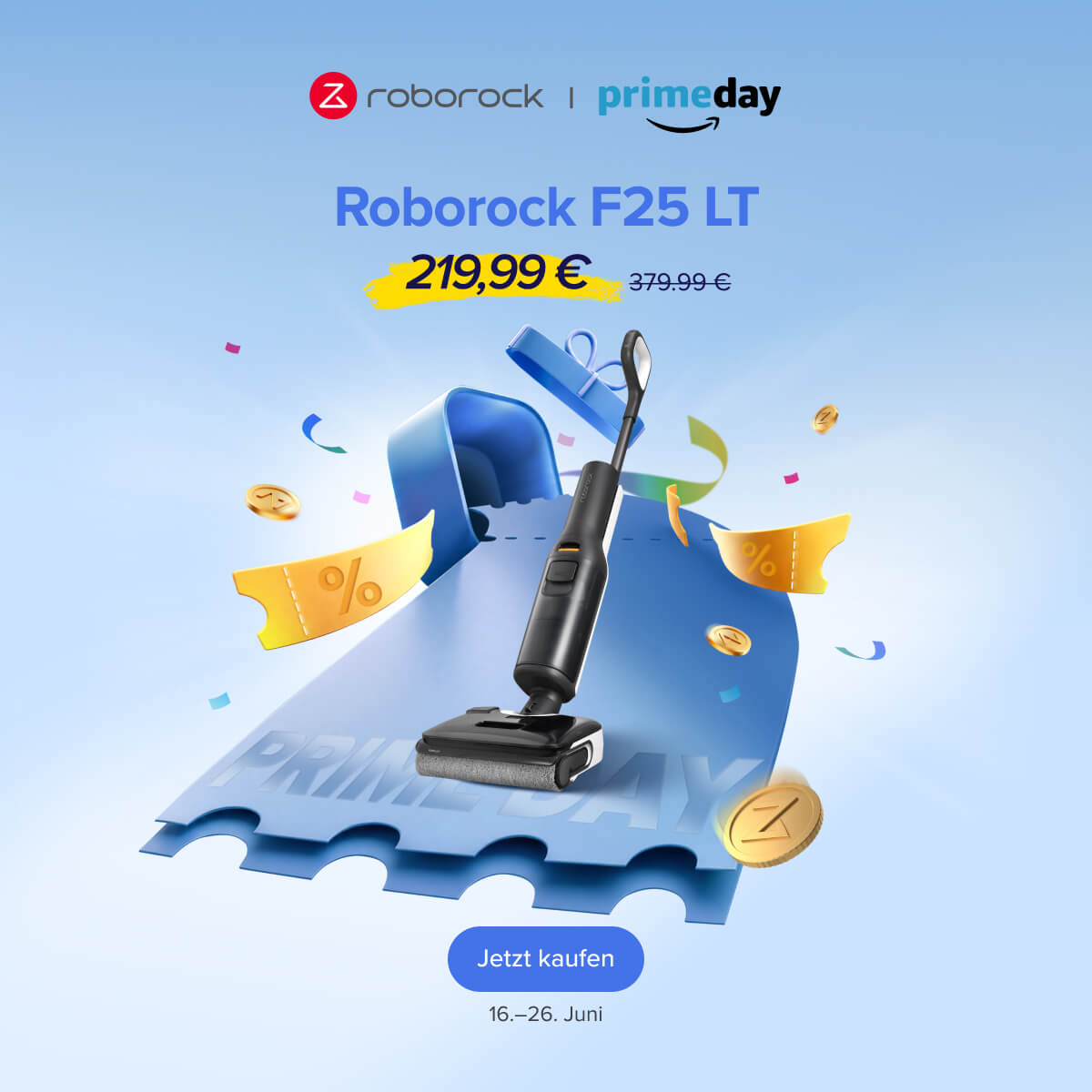 Roborock F25 LT im Prime Day Mega Angebot