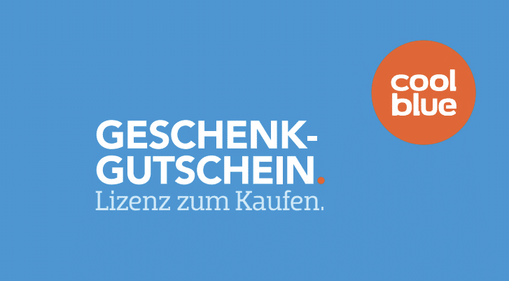 Ein Geschenkgutschein von Coolblue.