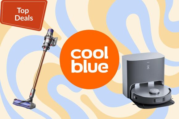 Der Dyson V15 und ein Ecovacs X1 Saugroboter im Sonderangebot bei Coolblue.
